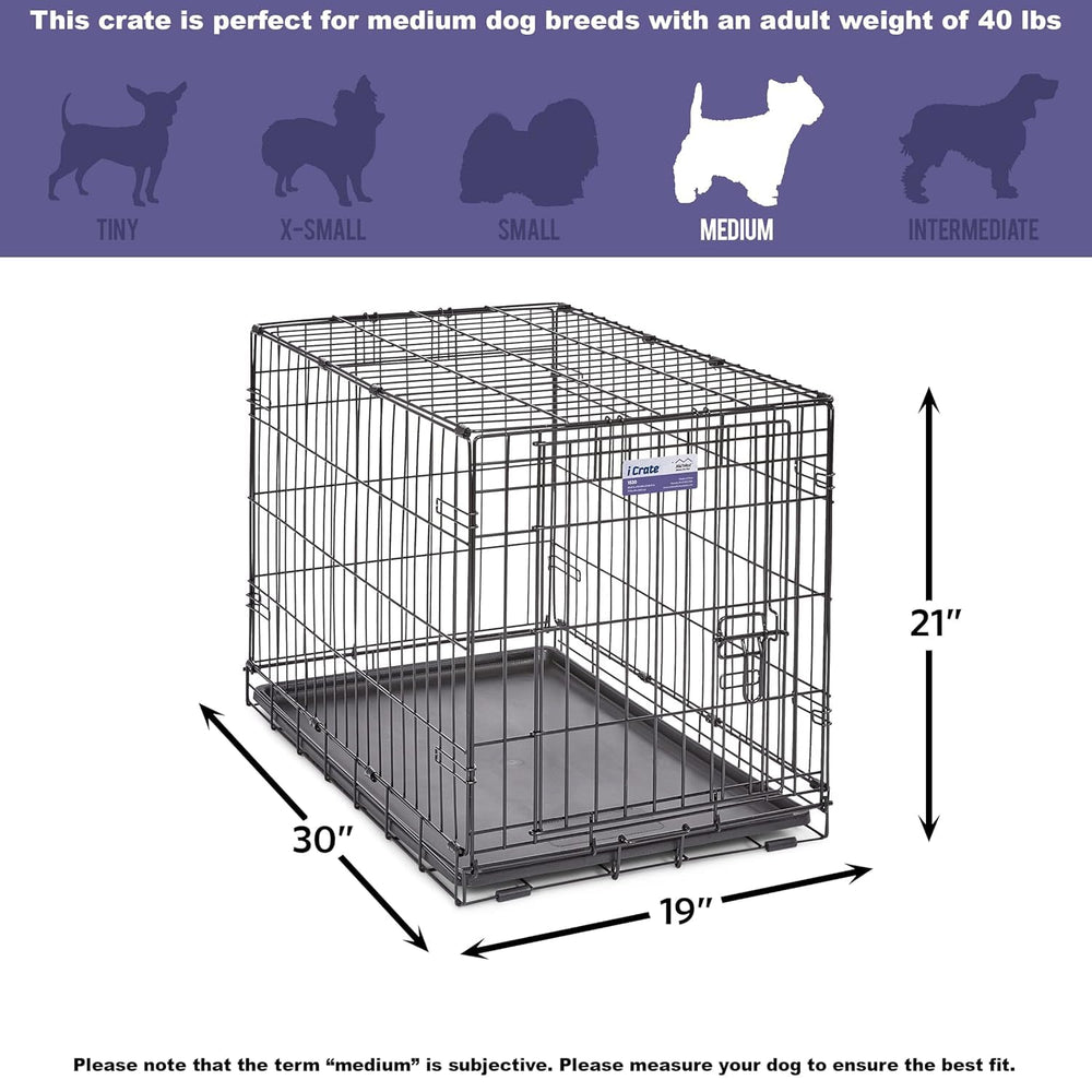 Panel divisor ajustable de iCrate que crece con tu cachorro