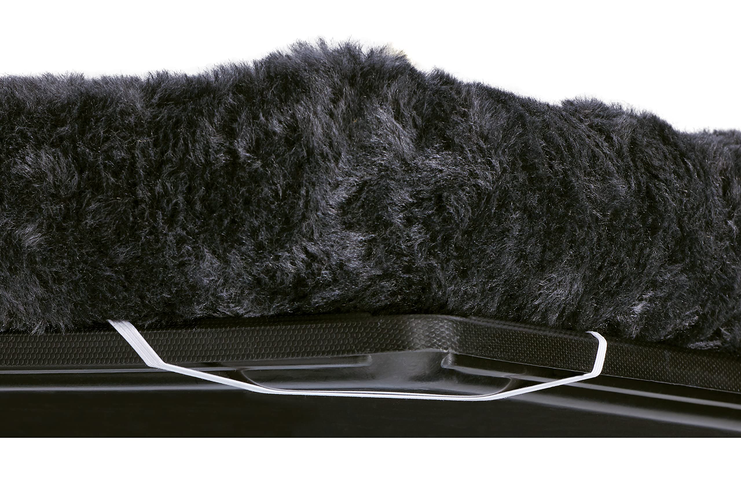 Cama de 24 pulgadas para jaula MidWest QuietTime gris, encaja y evita movimientos