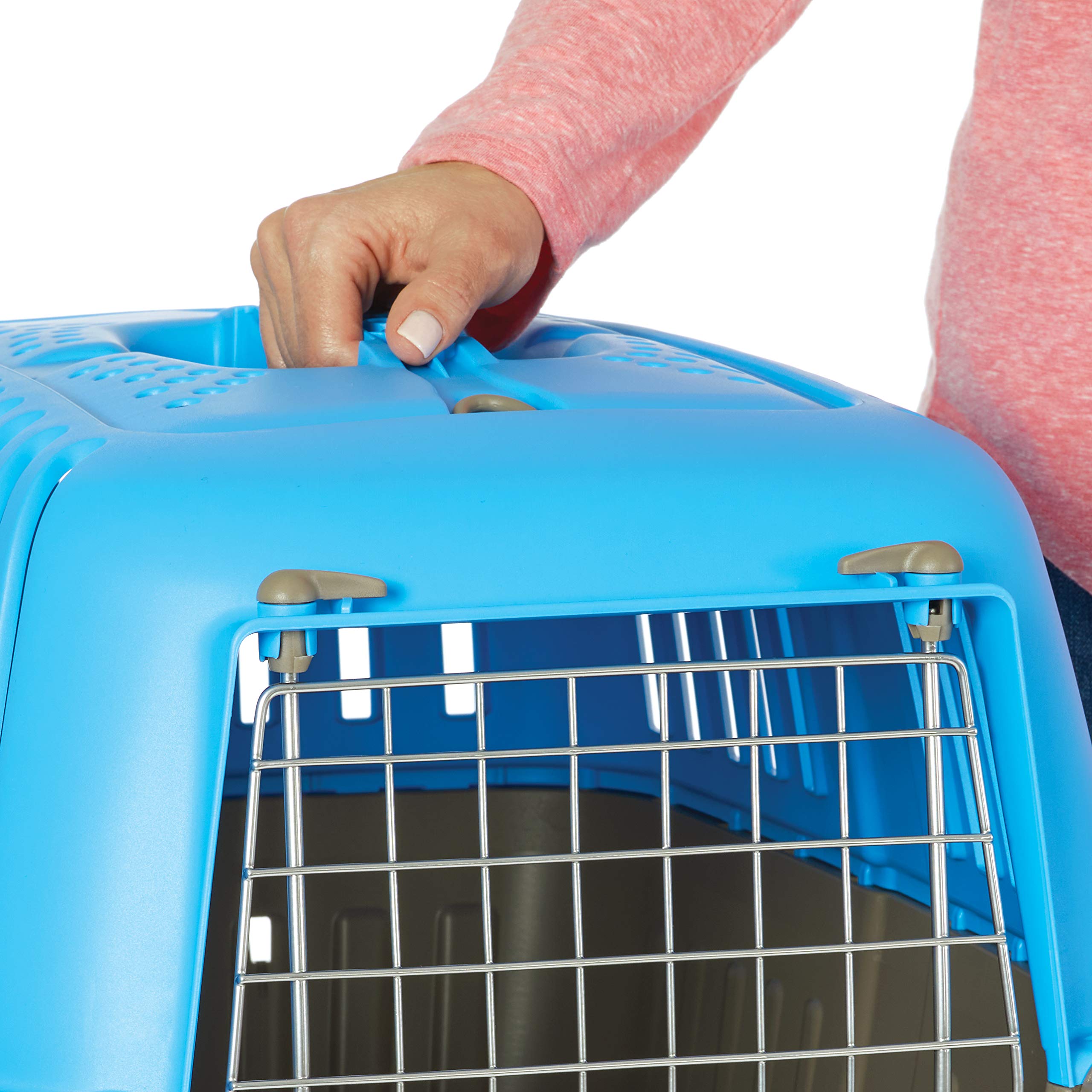 Puerta bidireccional de MidWest Spree facilita cargar a tu mascota