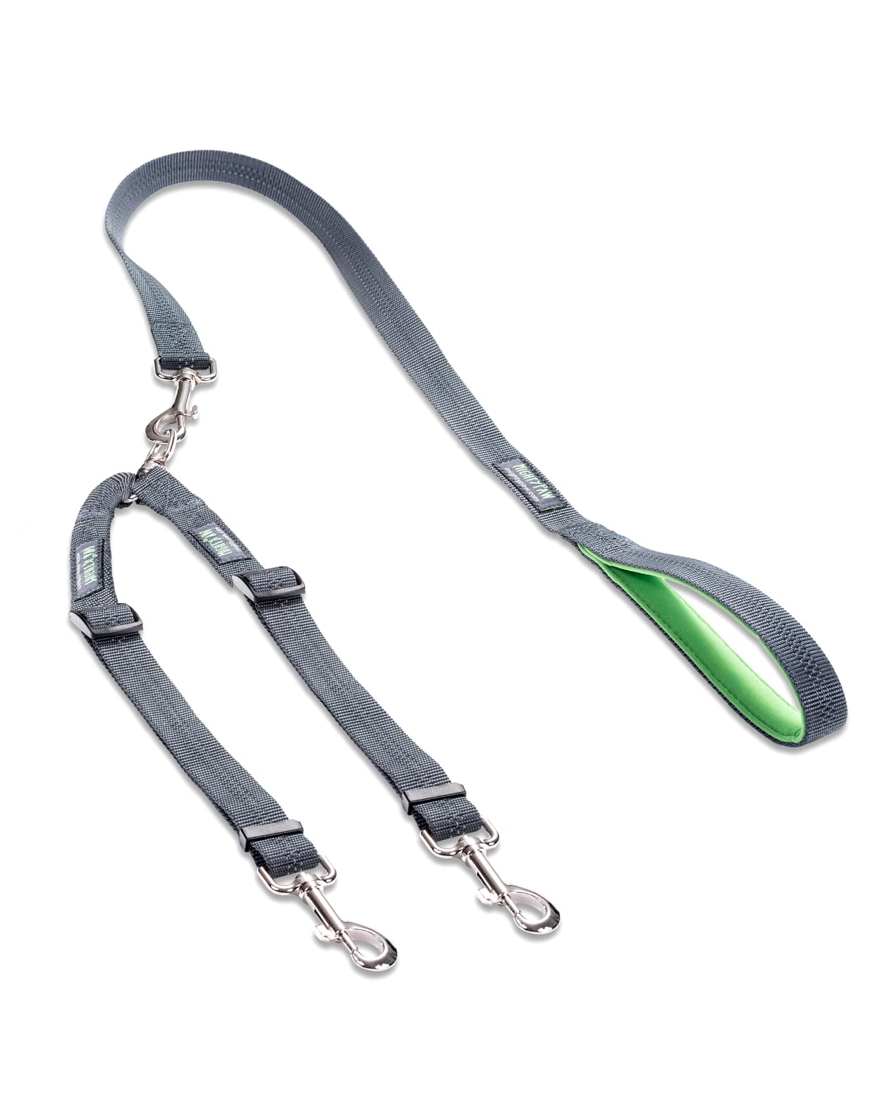 Mighty Paw doble correa para perros, ajuste 16-24 pulgadas para todo el tamaño