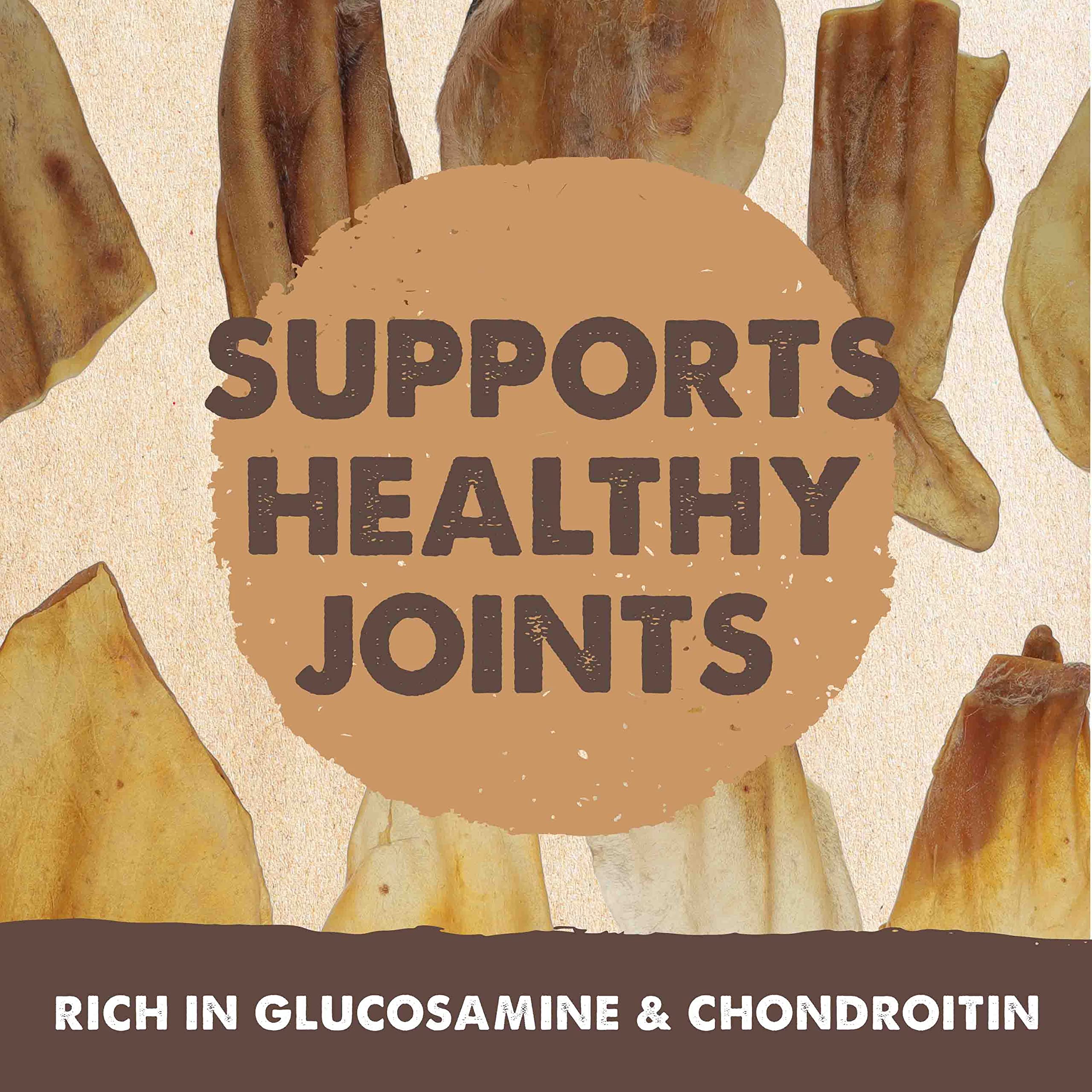 Mighty Paw glucosamina y condroitina presentes, posible apoyo a articulaciones.