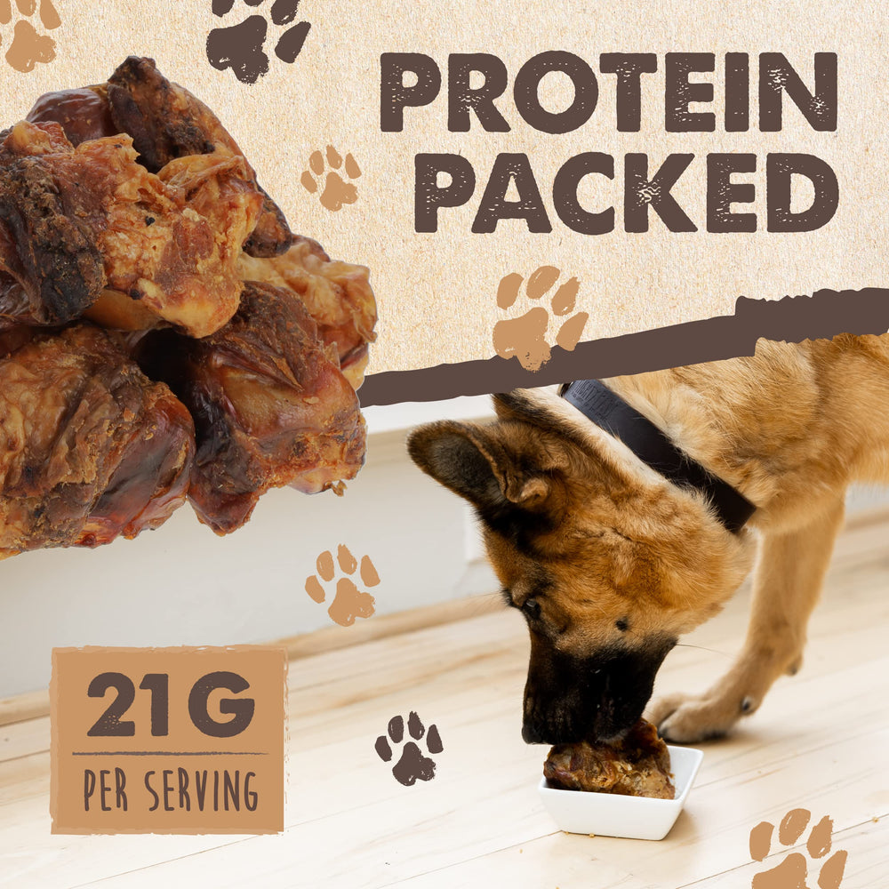 Mighty Paw Naturals 2 en 1: carne y hueso para masticar