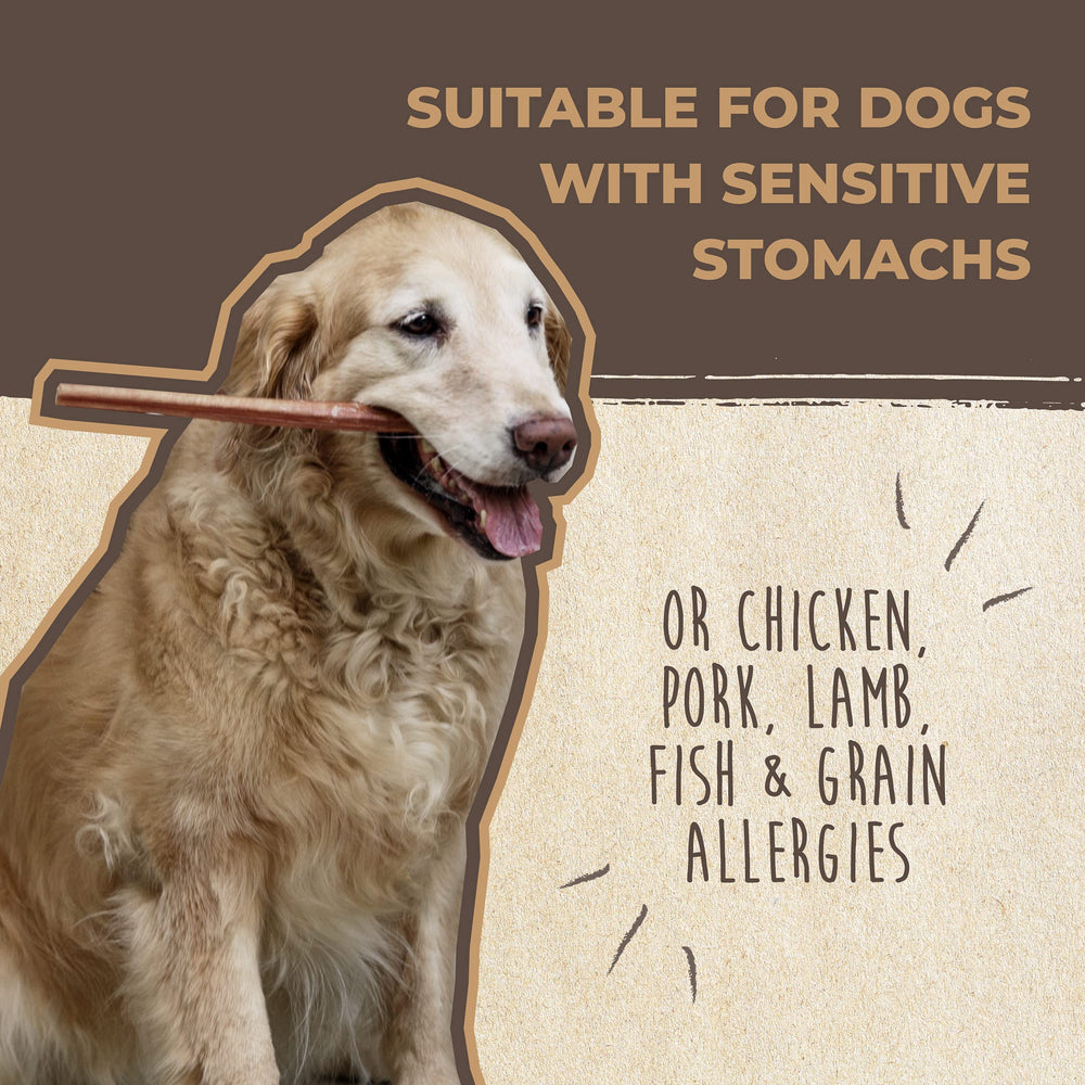 Mighty Paw Naturals Bully Sticks: garantía de Amazon para una compra segura.