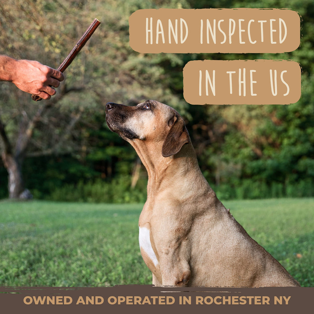 Mighty Paw Naturals, carne de vaca de pastoreo en cada tira.