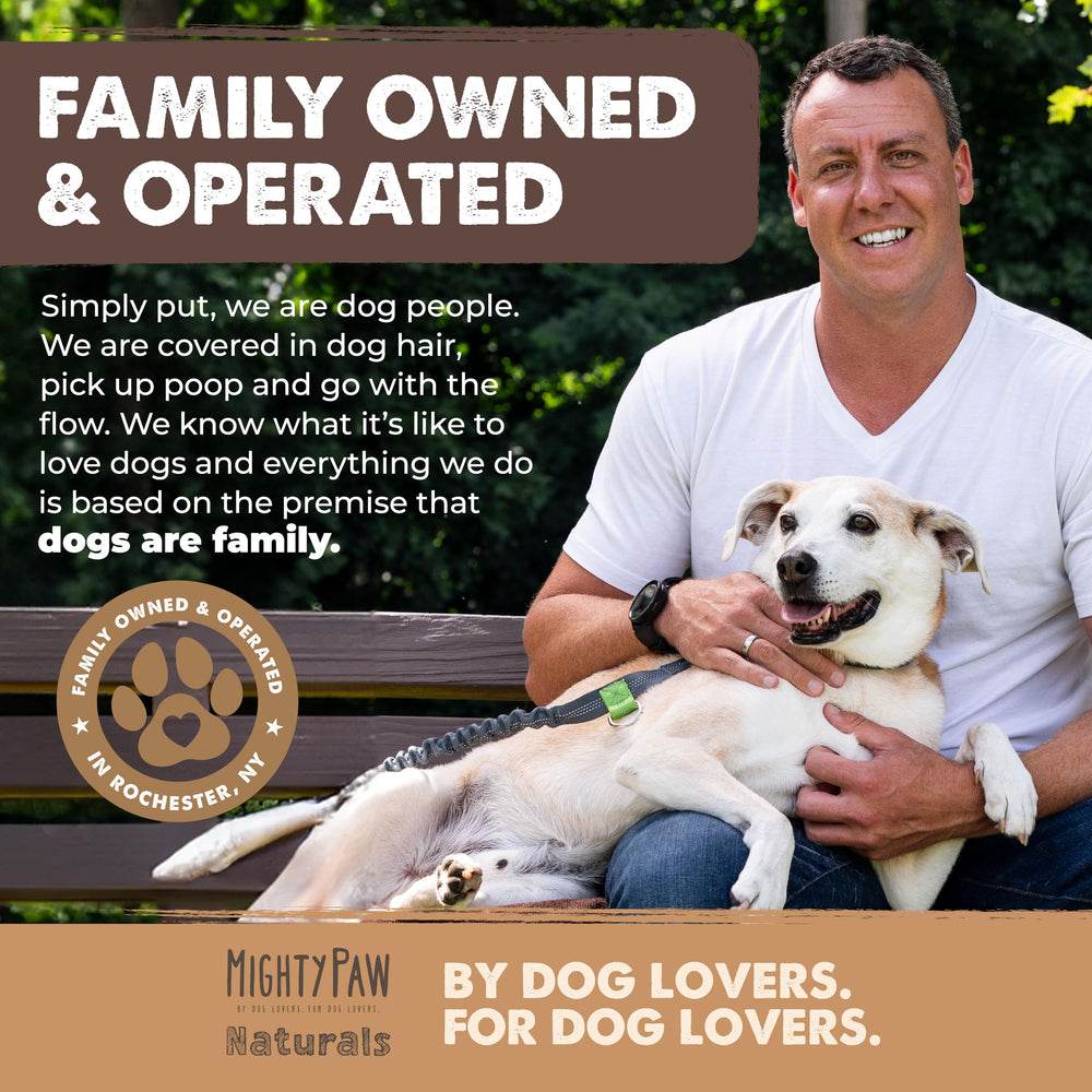 Mighty Paw para perros medianos y pequeños, masticación segura y duradera.