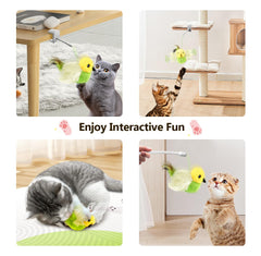 Migipaws pajaro-catnip: estímulo olfativo y juego con hierba gatera