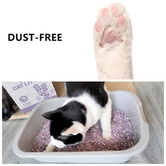 MILIFUN Arena tofu para gatos aglomeración rápida y limpieza fácil.