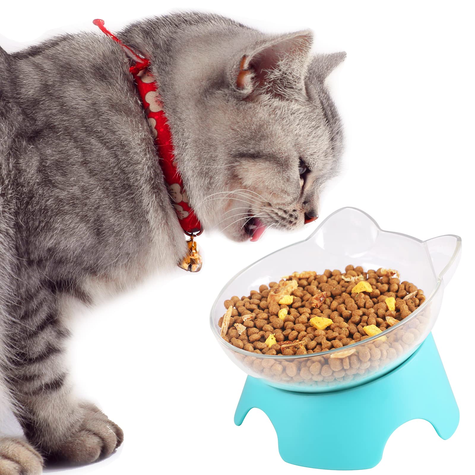 MILIFUN medidas elevadas 5 pulgadas, opción adecuada para gatos y razas pequeñas.
