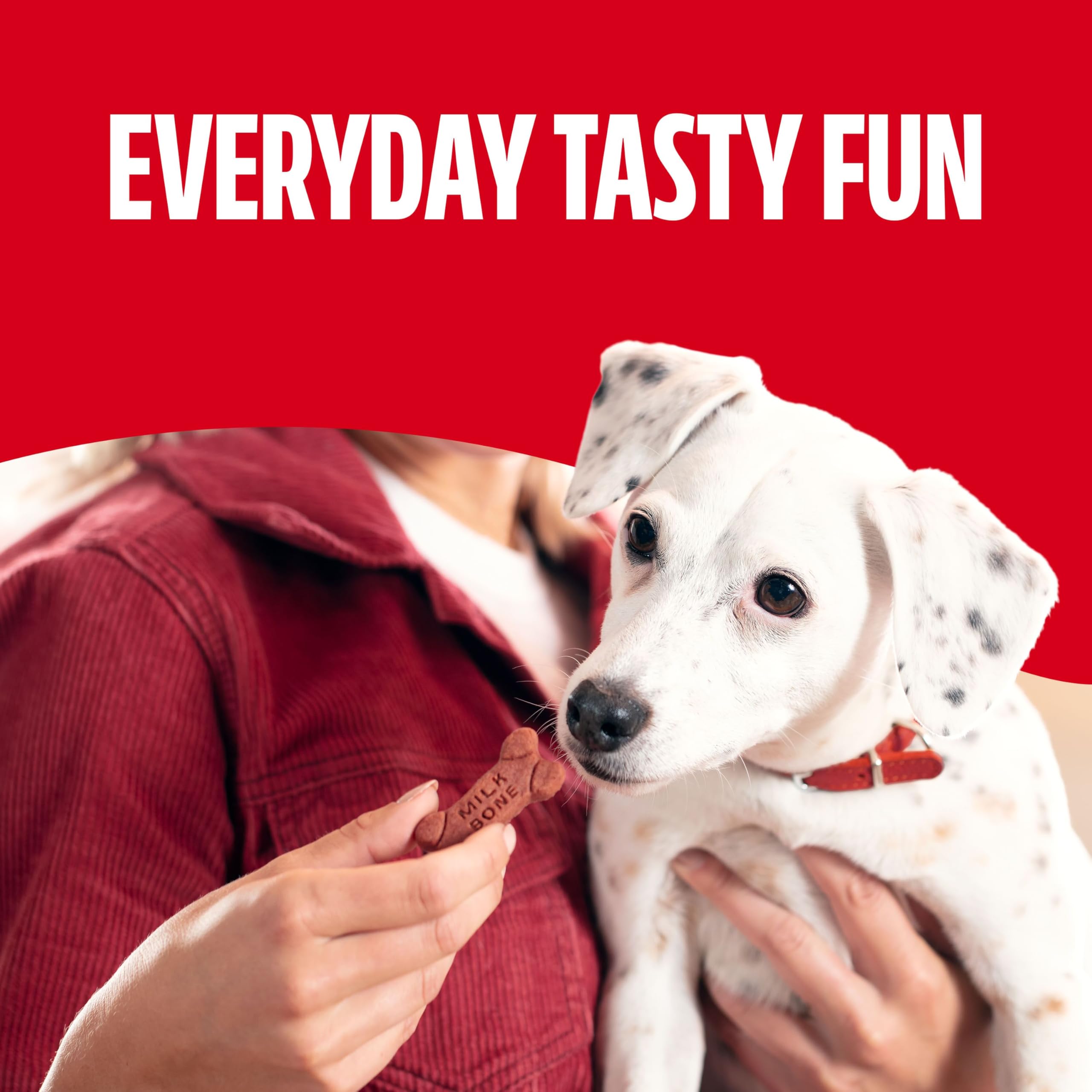 Milk-Bone baked in Buffalo NY USA label on canister