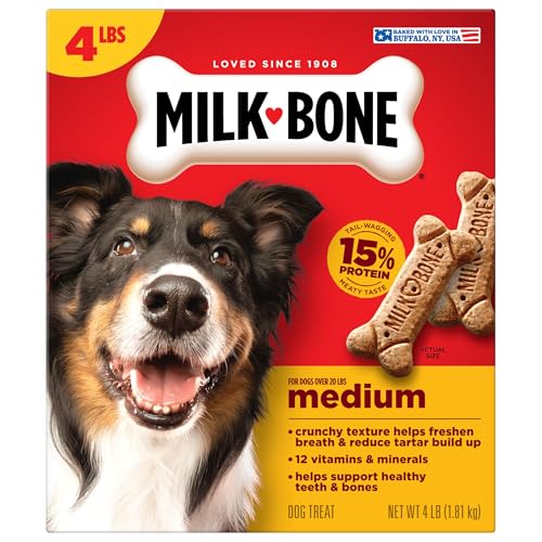 Milk-Bone Original uso en casa: galletas fáciles de servir.