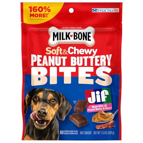 Milk-Bone bocaditos sabrosos para momentos de convivencia.