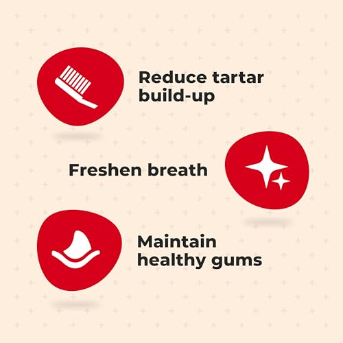 Milk-Bone Brushing Chews Tamaño grande, cuidado dental para perros de gran tamaño