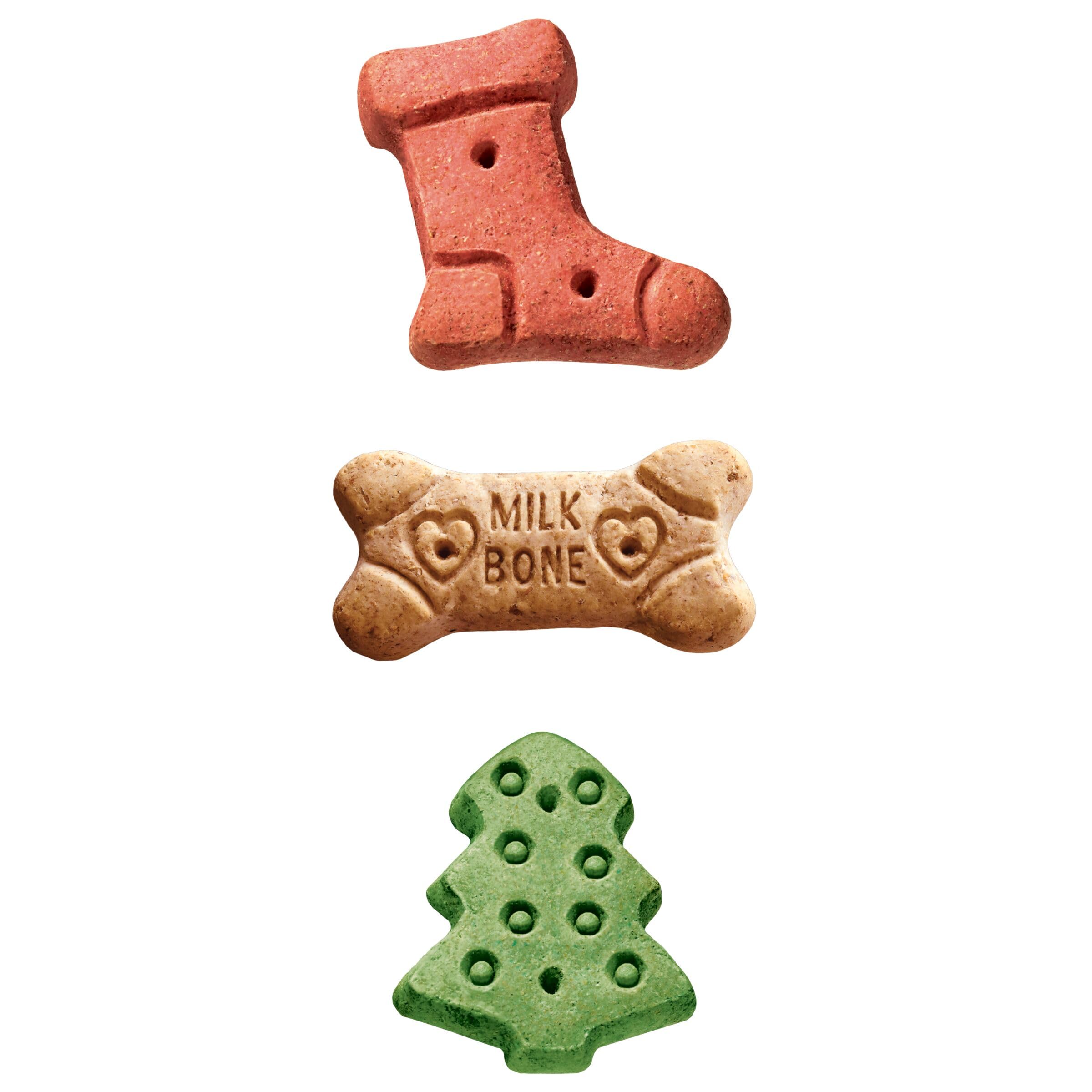 Milk-Bone envase lata reutilizable, práctico para almacenar y conservar las galletas.