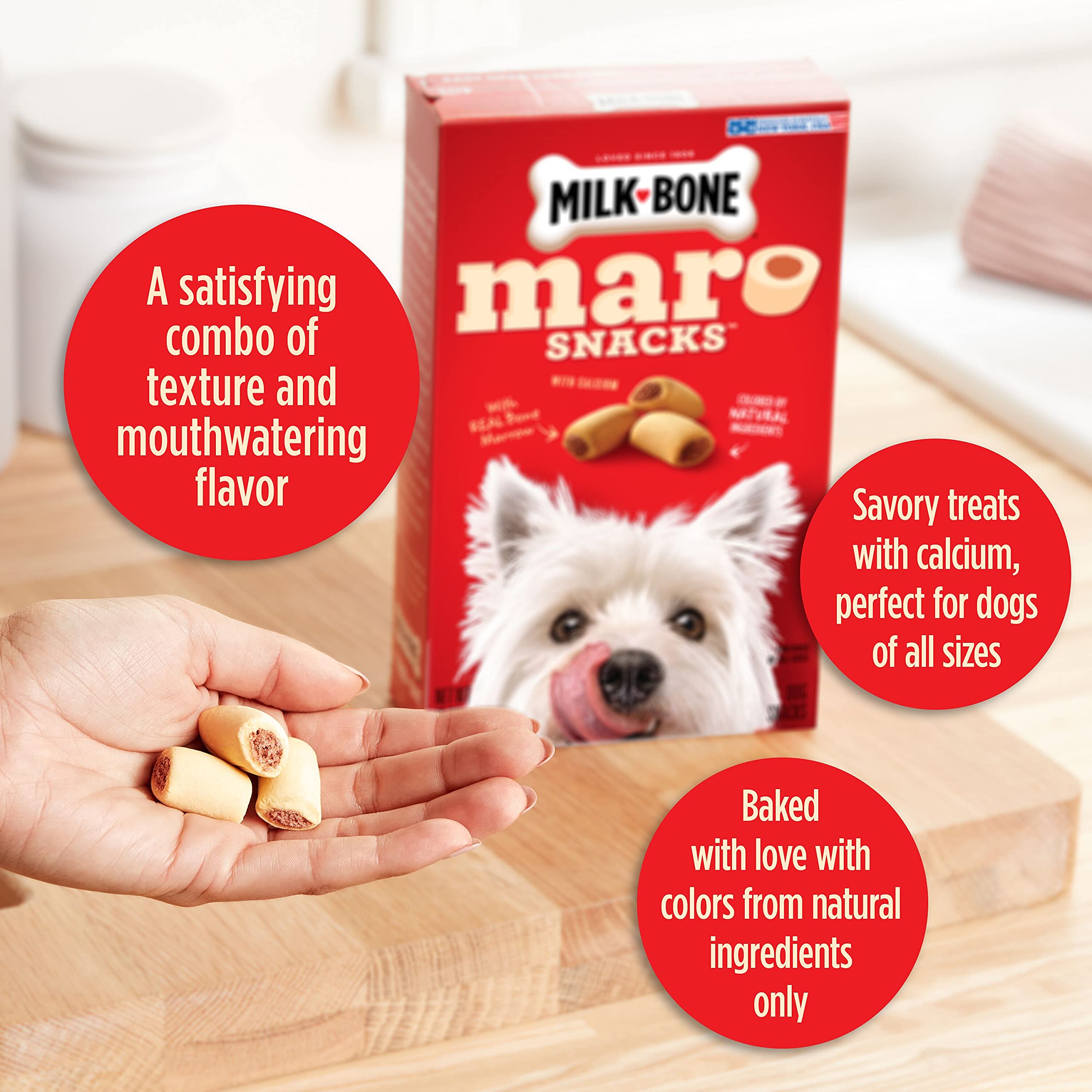 Milk-Bone MaroSnacks: calcio adicional para el bienestar general de tu perro