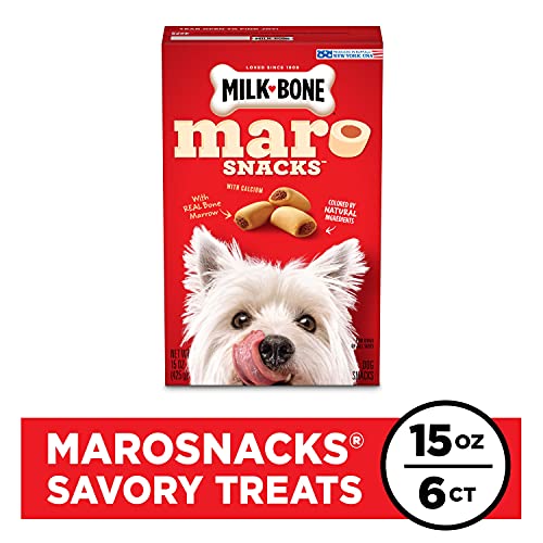 Milk-Bone MaroSnacks: corteza exterior crujiente, textura atractiva para masticar