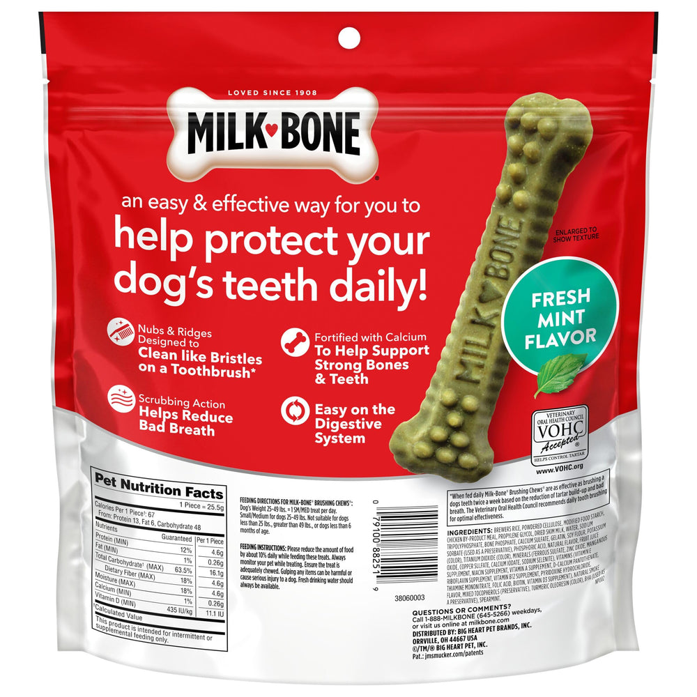 Milk-Bone: sello VOHC visible en el empaque.