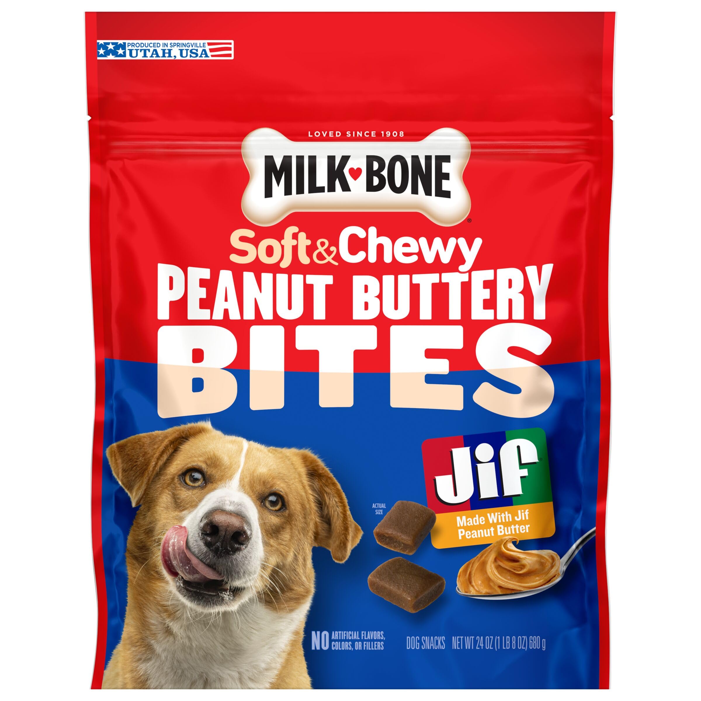 Milk-Bone mordiscos para entrenamiento diario con sabor