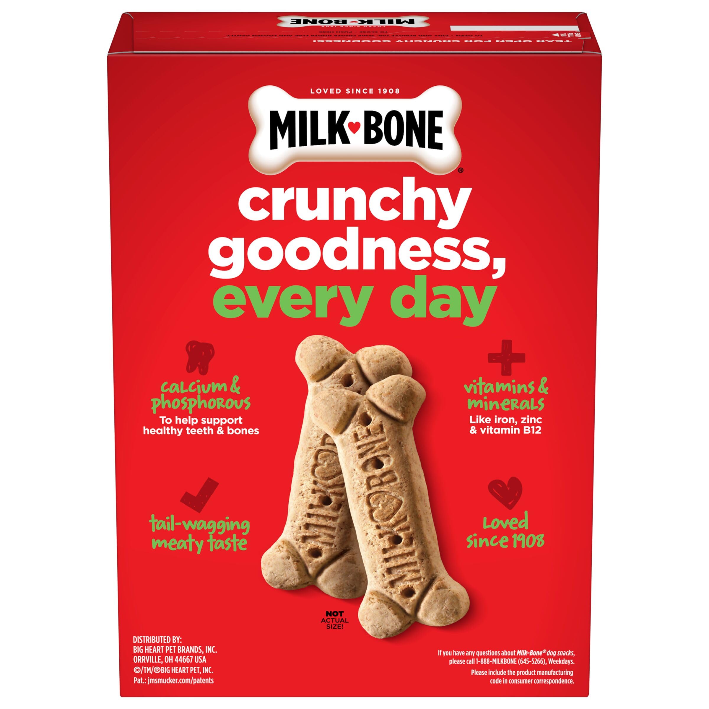 Milk-Bone Original para uso diario, ideal para premiar durante paseos