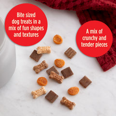 Milk-Bone Trail Mix: mezcla-texturas, piezas crujientes y tiernas para cada bocado.