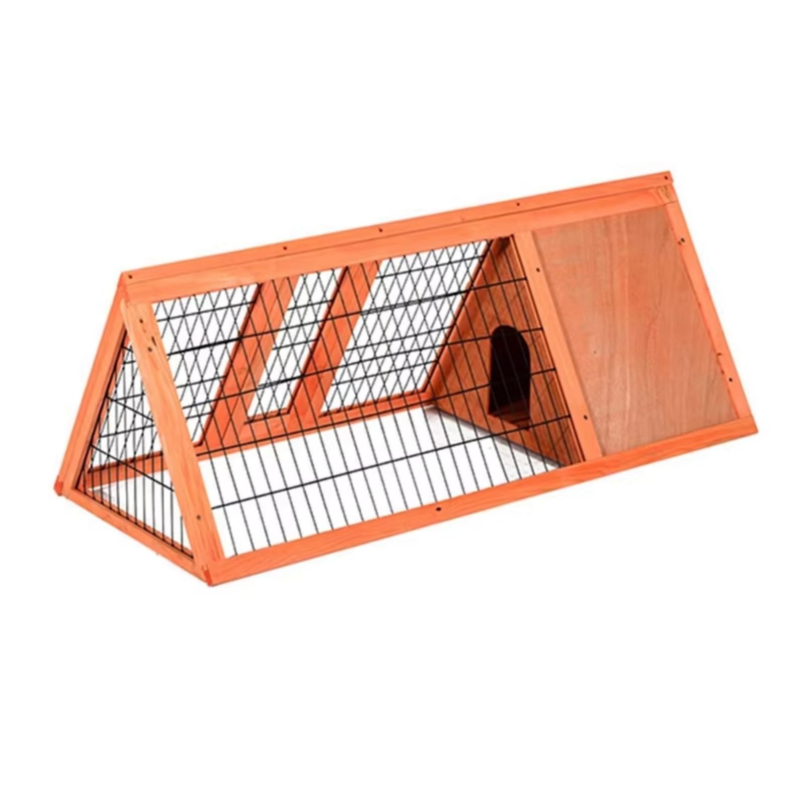 MilleLoom caja conejos portátil de dos puertas, ideal para interior y exterior