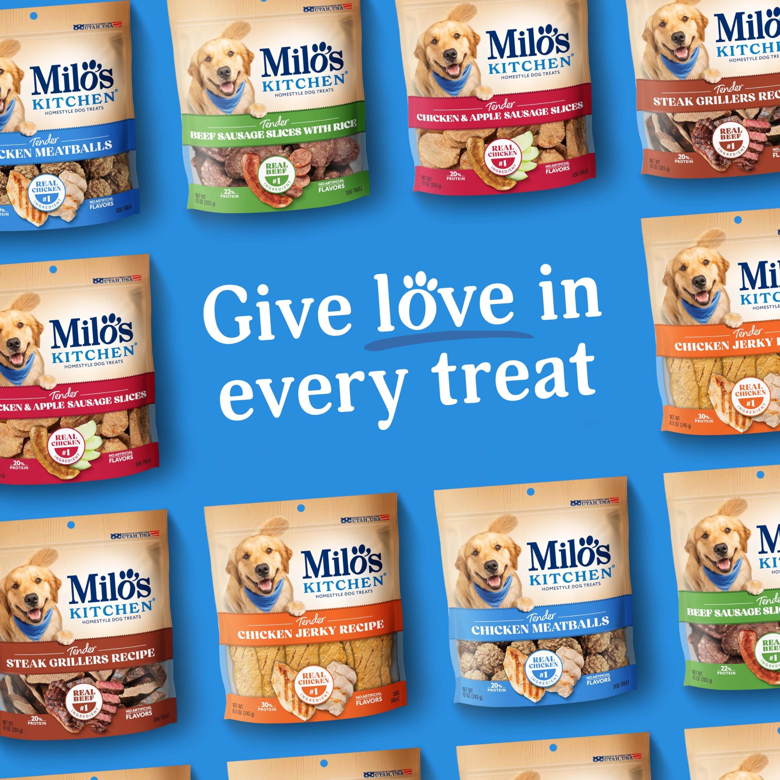 Milo's Kitchen sin subproductos cárnicos en la fórmula