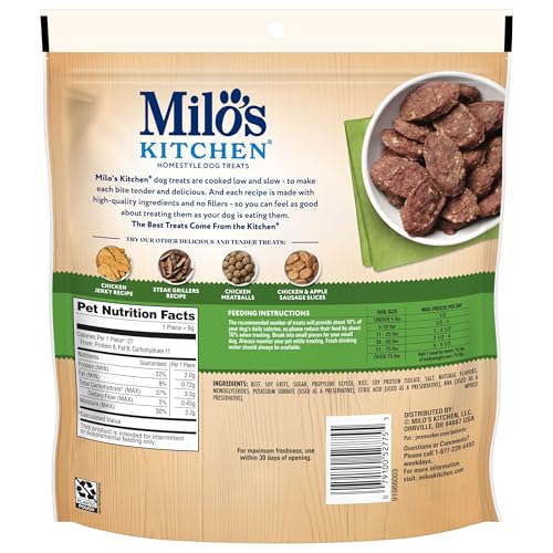 Milo’s Kitchen, textura home-style en premio para perro