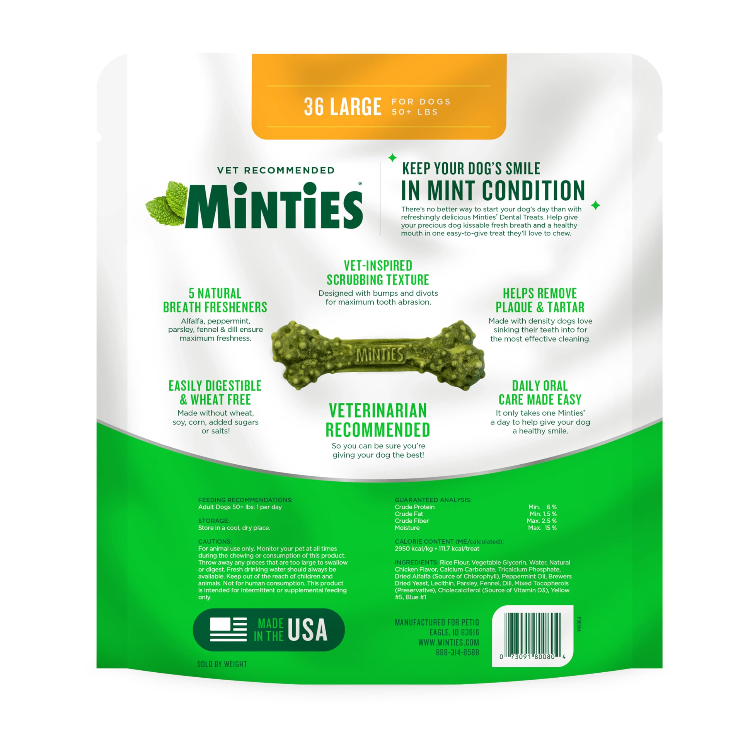Minties: ayuda a controlar la placa y el sarro con el uso regular