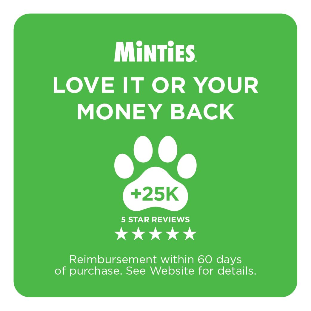 Minties dental treats suitable for cats of all sizes and breeds