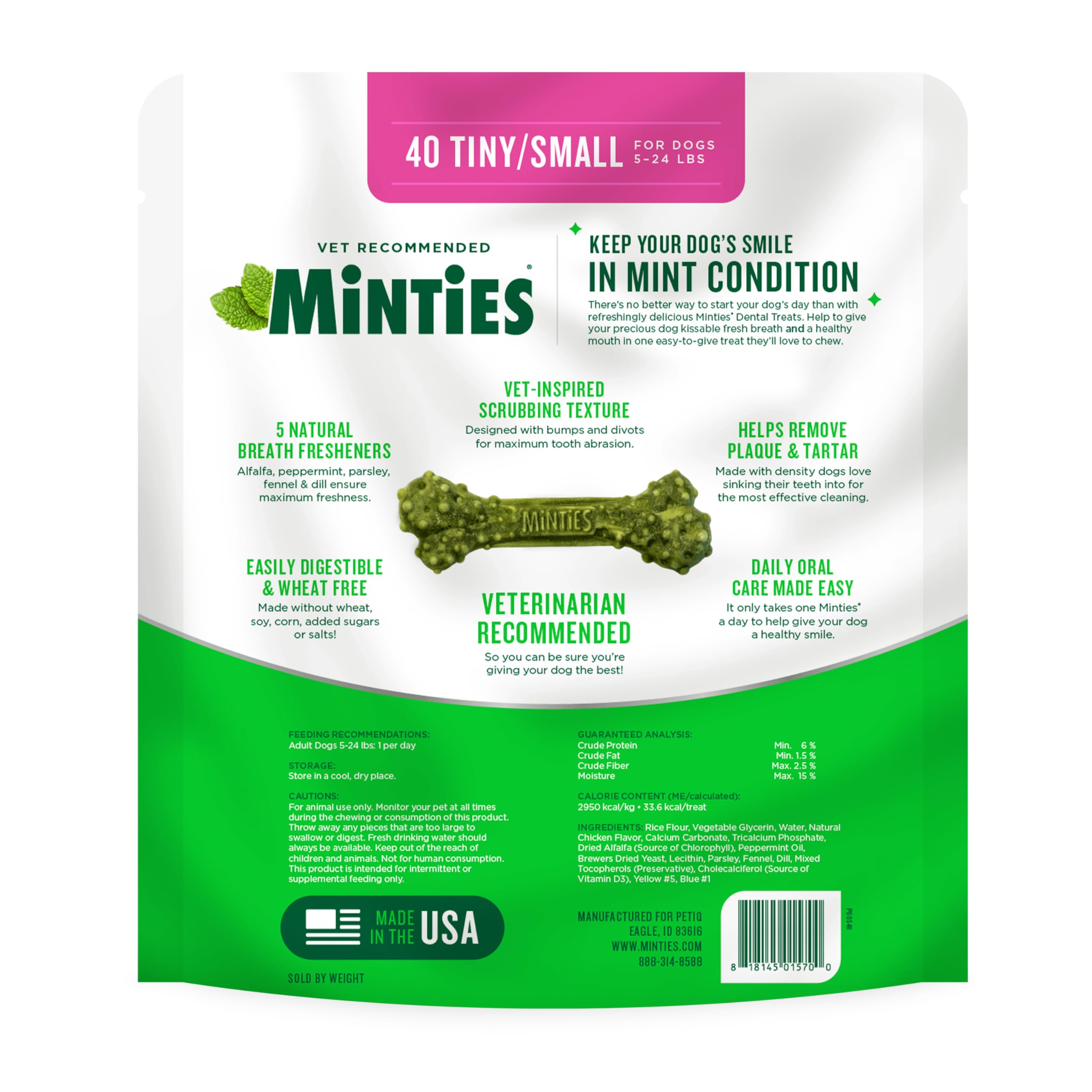 Sin trigo, maiz ni soja, Minties cuida estómagos sensibles.