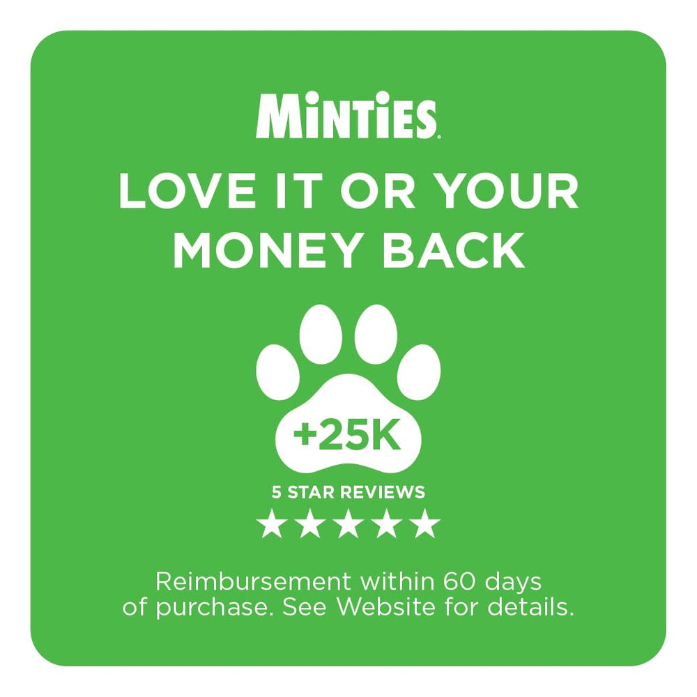 Minties 2,5 onzas, tentempié diario para recompensa controlada.