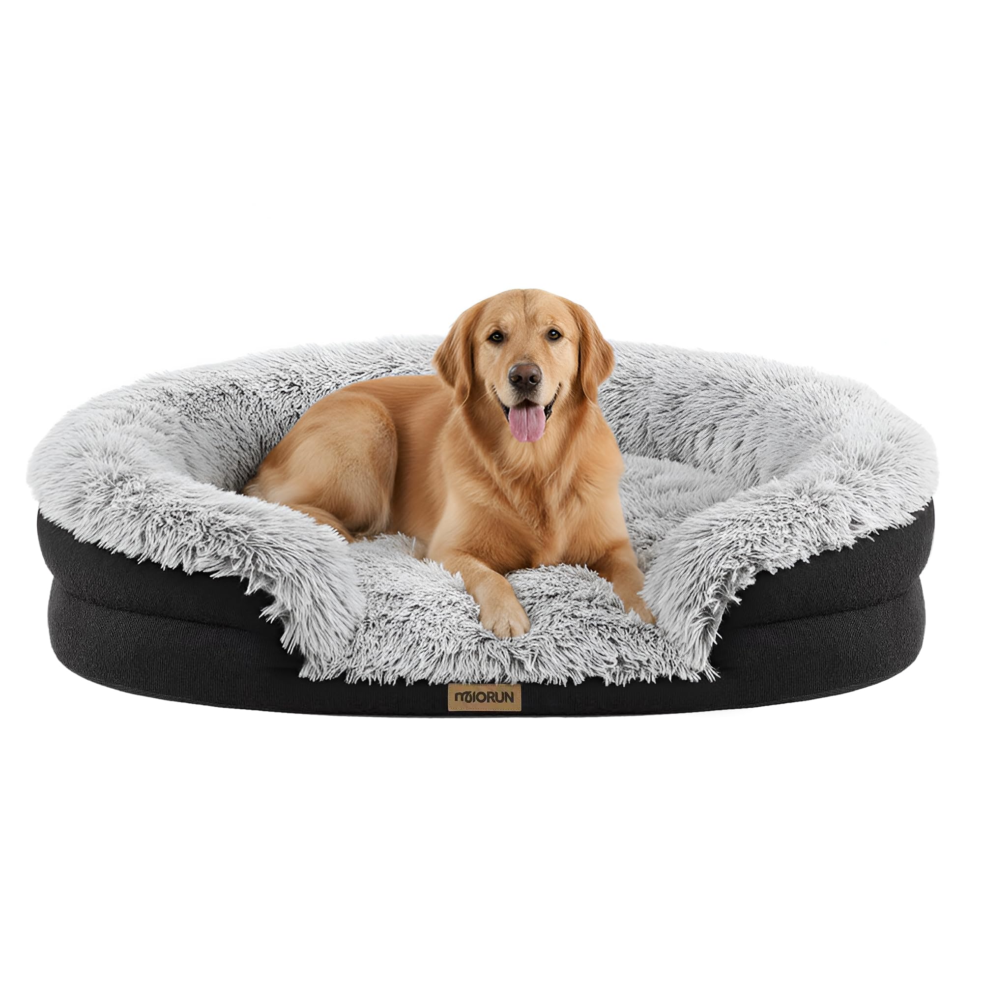 Cama ortopédica Miorun para perros grandes, suave y soporte para articulaciones.