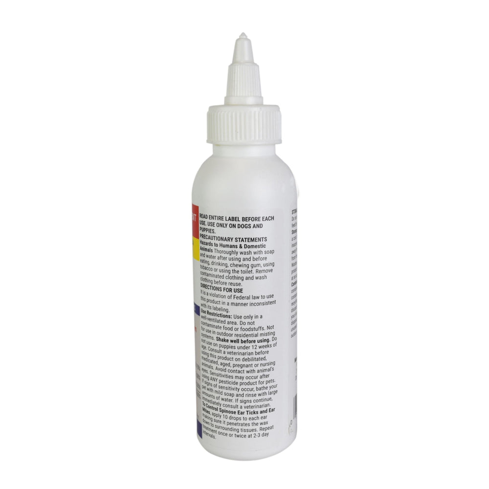 Miracle Care R7: controla garrapatas y ácaros en las orejas, alivio potencial para la irritación.