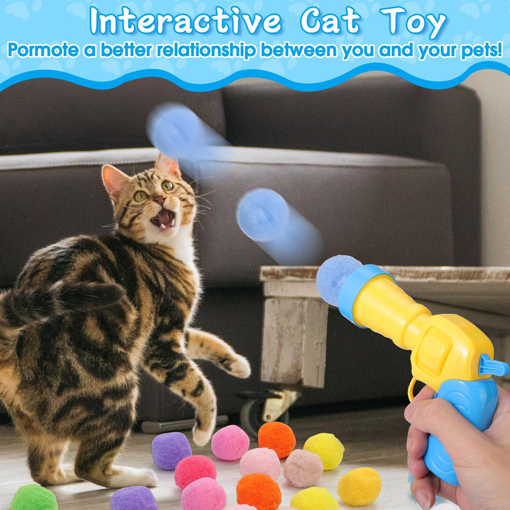 Mity Rain bola con campana para juego interactivo de gatos.