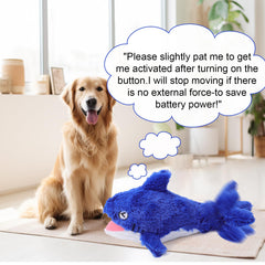 Juguete peluche con chirrido de Mity Rain, perfecto para perros curiosos.