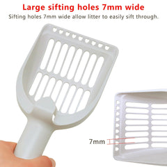 Miwoowim mango largo ergonómico para agarre cómodo.