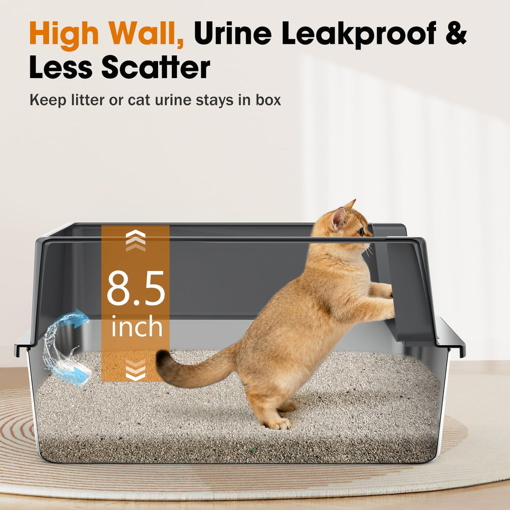 MixJOY tamaño XL, caja de arena amplia para gatos medianos