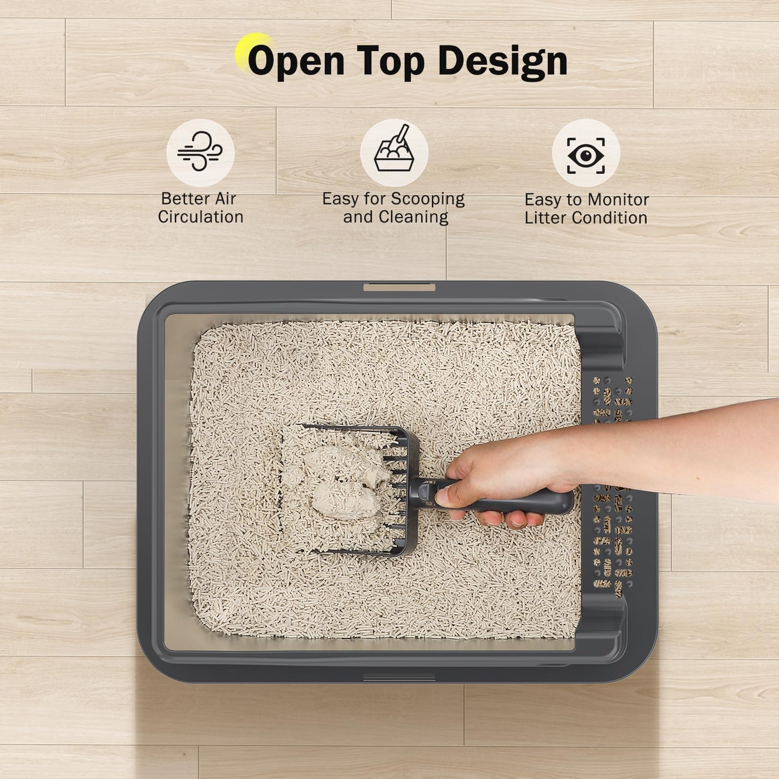 MIXJOY pala incluida para recoger la arena rápidamente