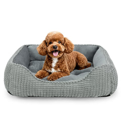 Cama ortopédica MIXJOY rectangular para perros, soporte suave para dormir con alivio