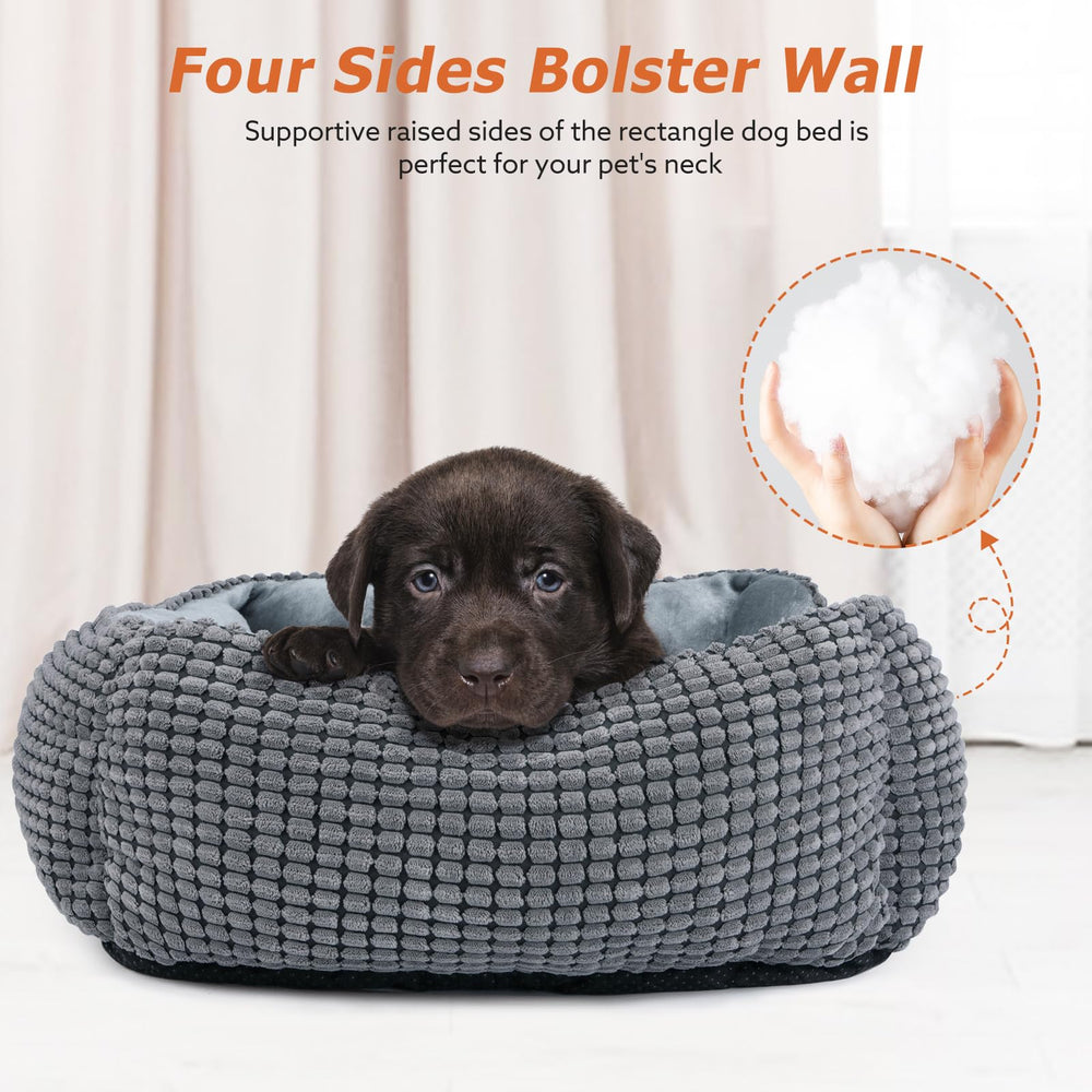 MIXJOY cama-perro lavable-maquina, lavado sencillo y secado cómodo.