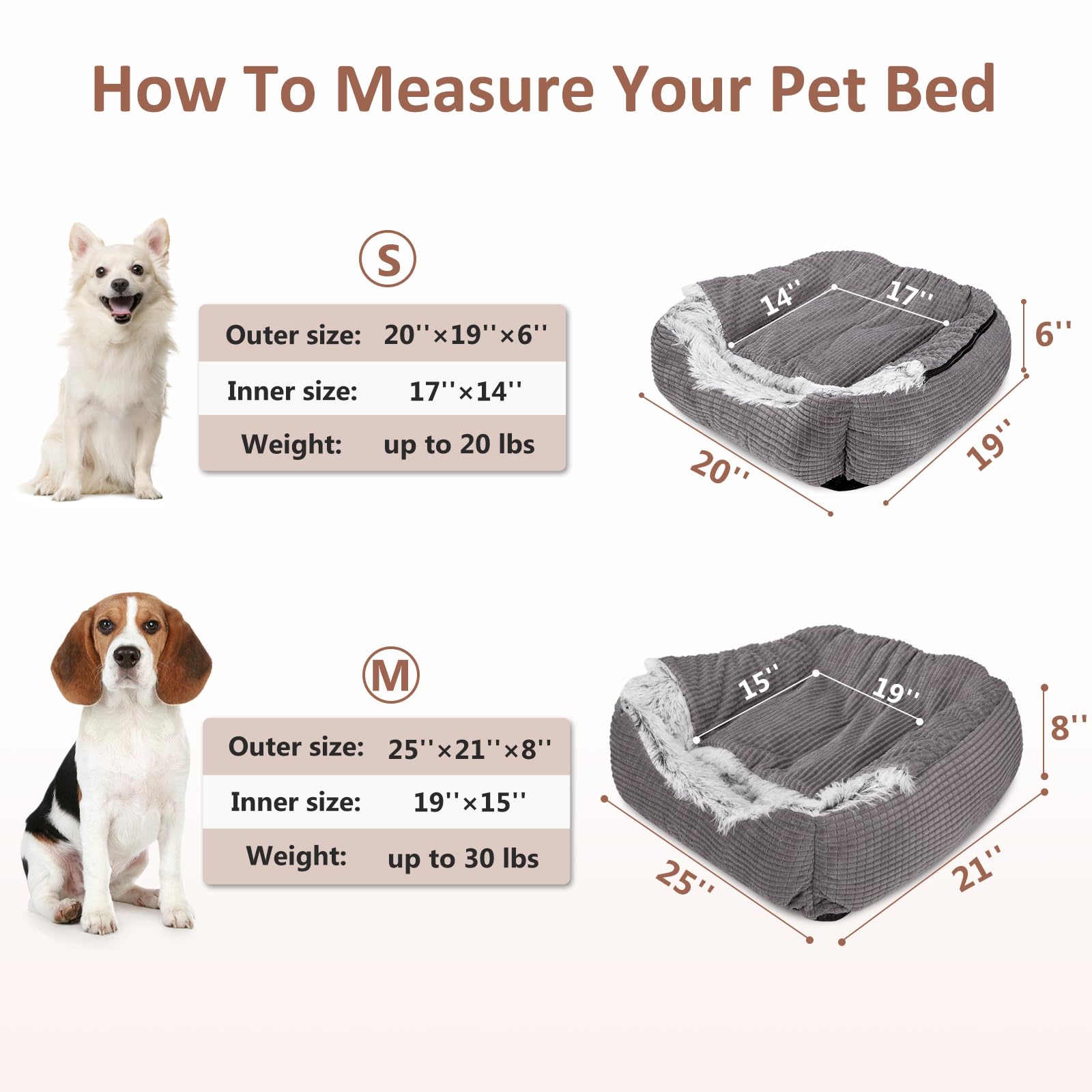 MIXJOY cama-perro-relleno-poliester núcleo ligero y transpirable.