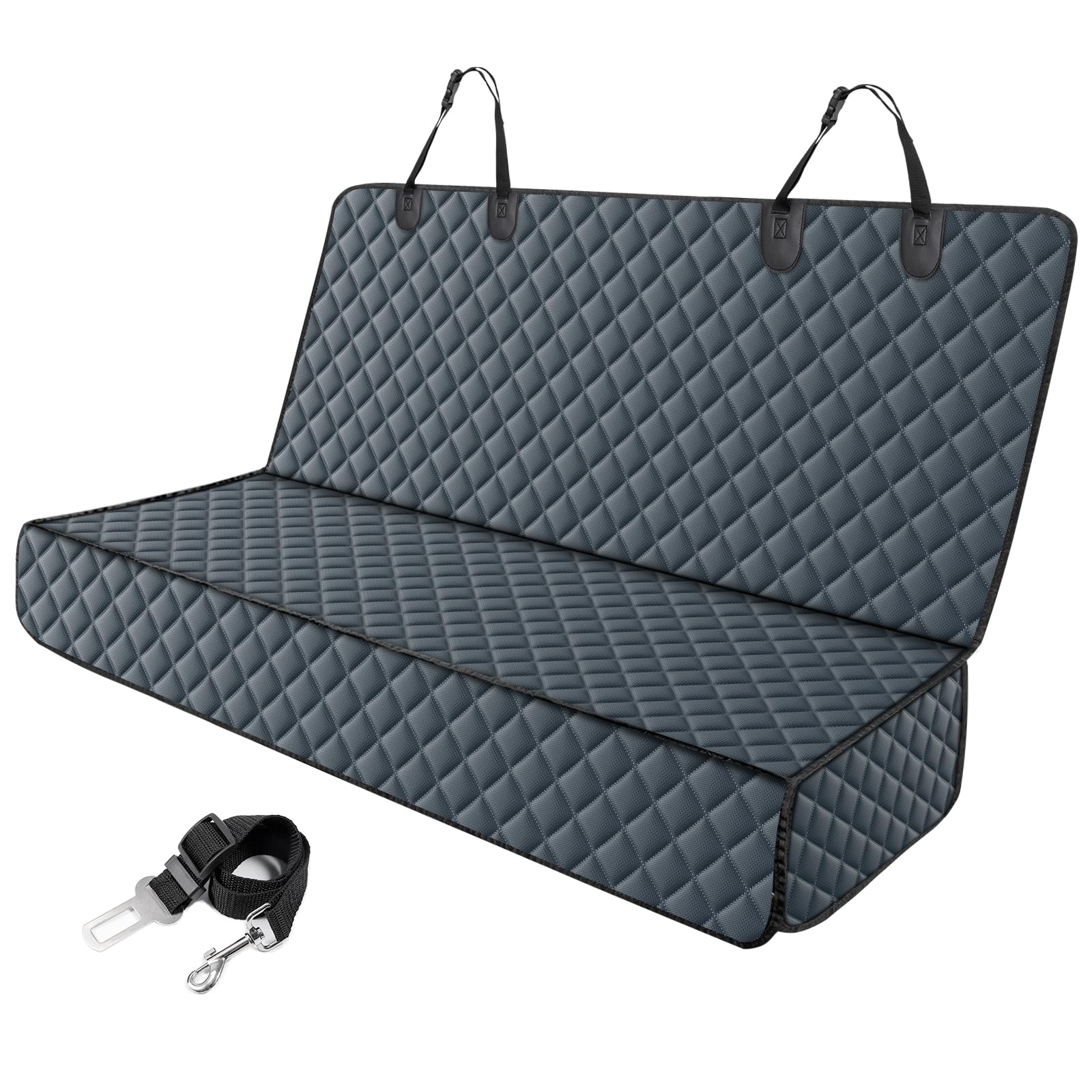 MIXJOY funda para asiento trasero impermeable protege contra pelos y derrames.