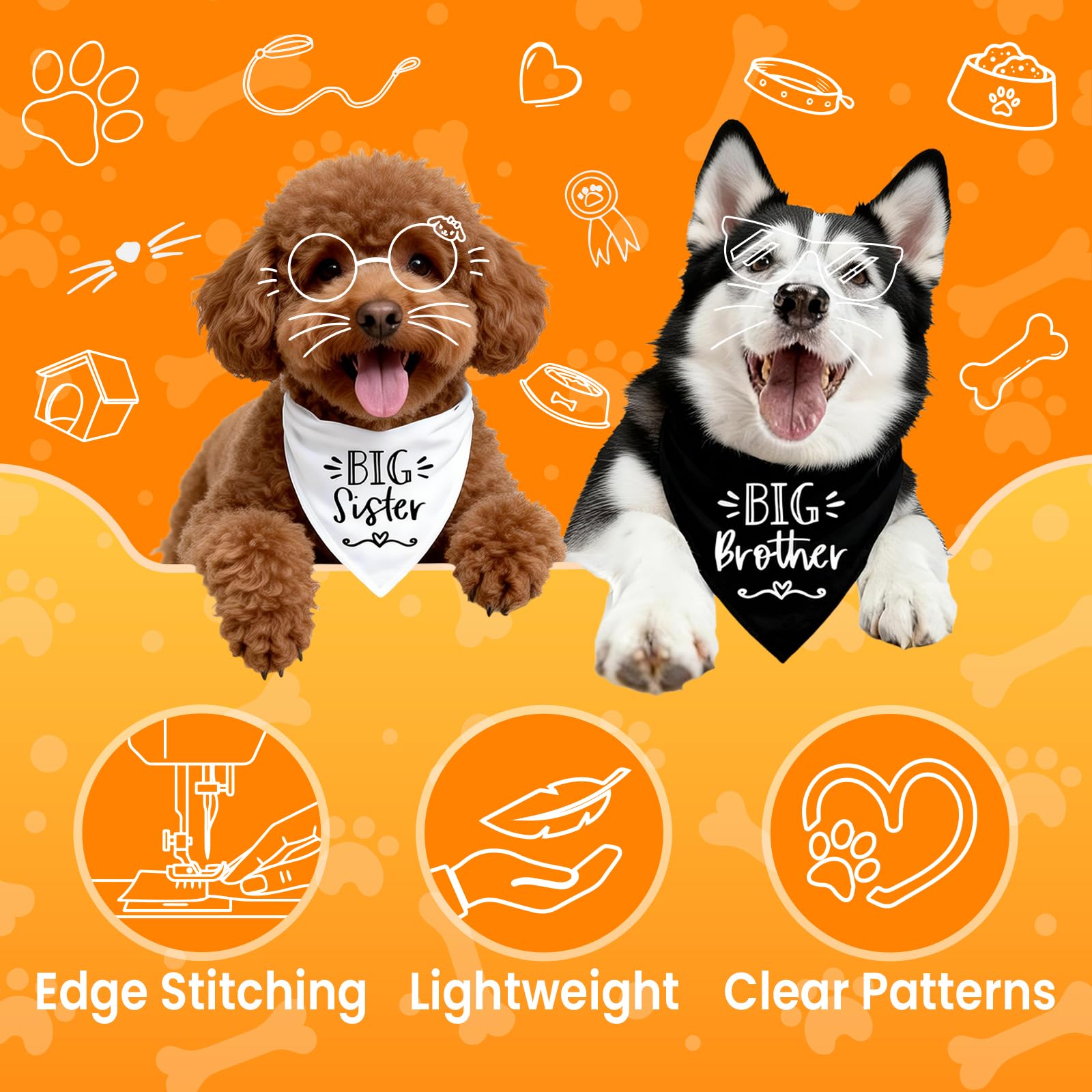 Bandana Mixrowa para perros, tela de canvas duradera para aventuras diarias.
