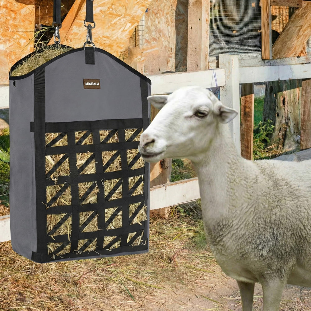 MIYABALA tres bolsas de heno, conjunto práctico para granja.