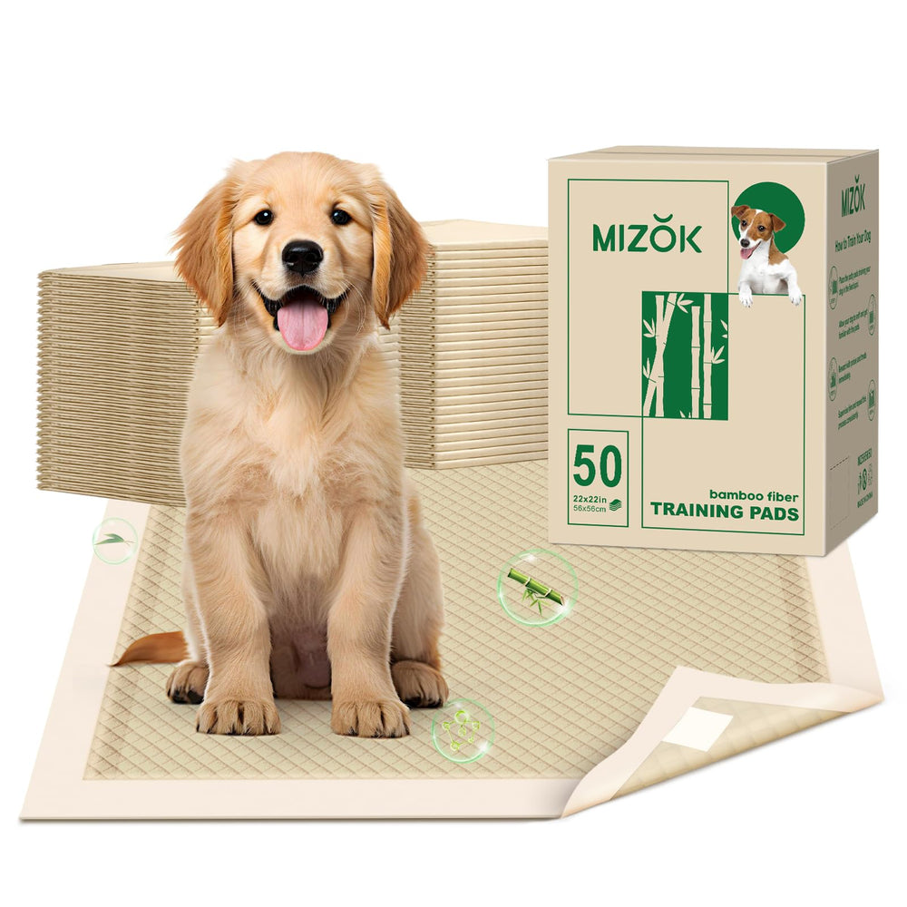 MIZOK almohadillas para cachorros con empaque discreto para almacenamiento fácil