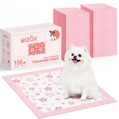 MIZOK pads diseño rosa cerezo para mayor comodidad del cachorro
