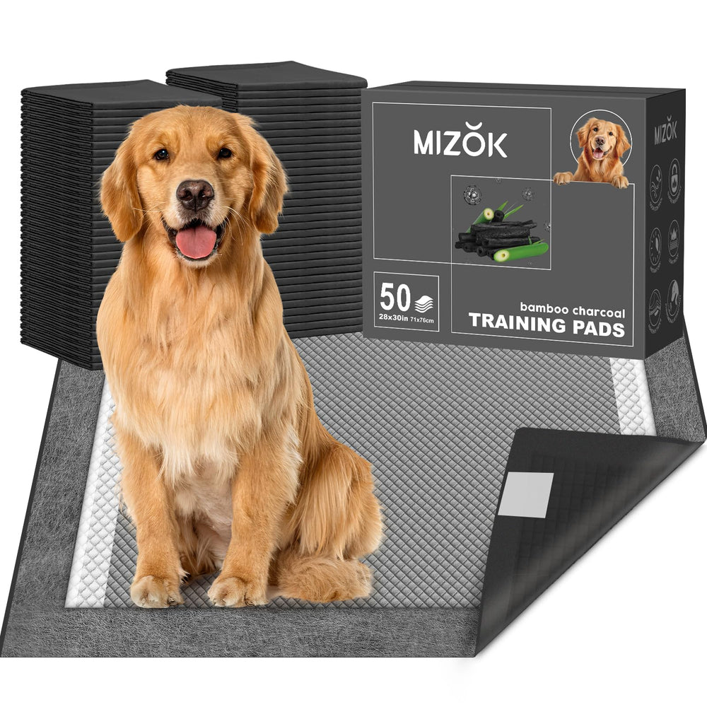MIZOK tapetes para perros con carbón activado para control de olor en casa.
