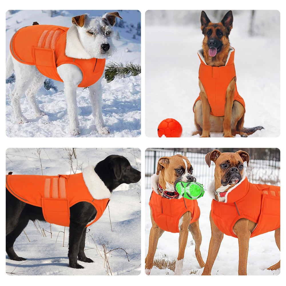 Mklhgty abrigo para perro en la nieve, práctico al aire libre