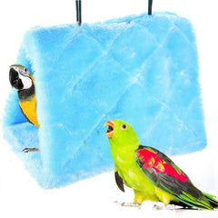 MOACC nido-hamaca invierno para aves brinda calor y confort.