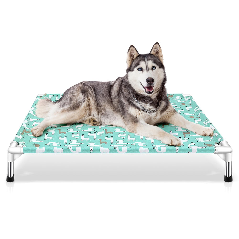 Modorki Cama elevada para perro grande, uso interior y exterior, confort duradero.