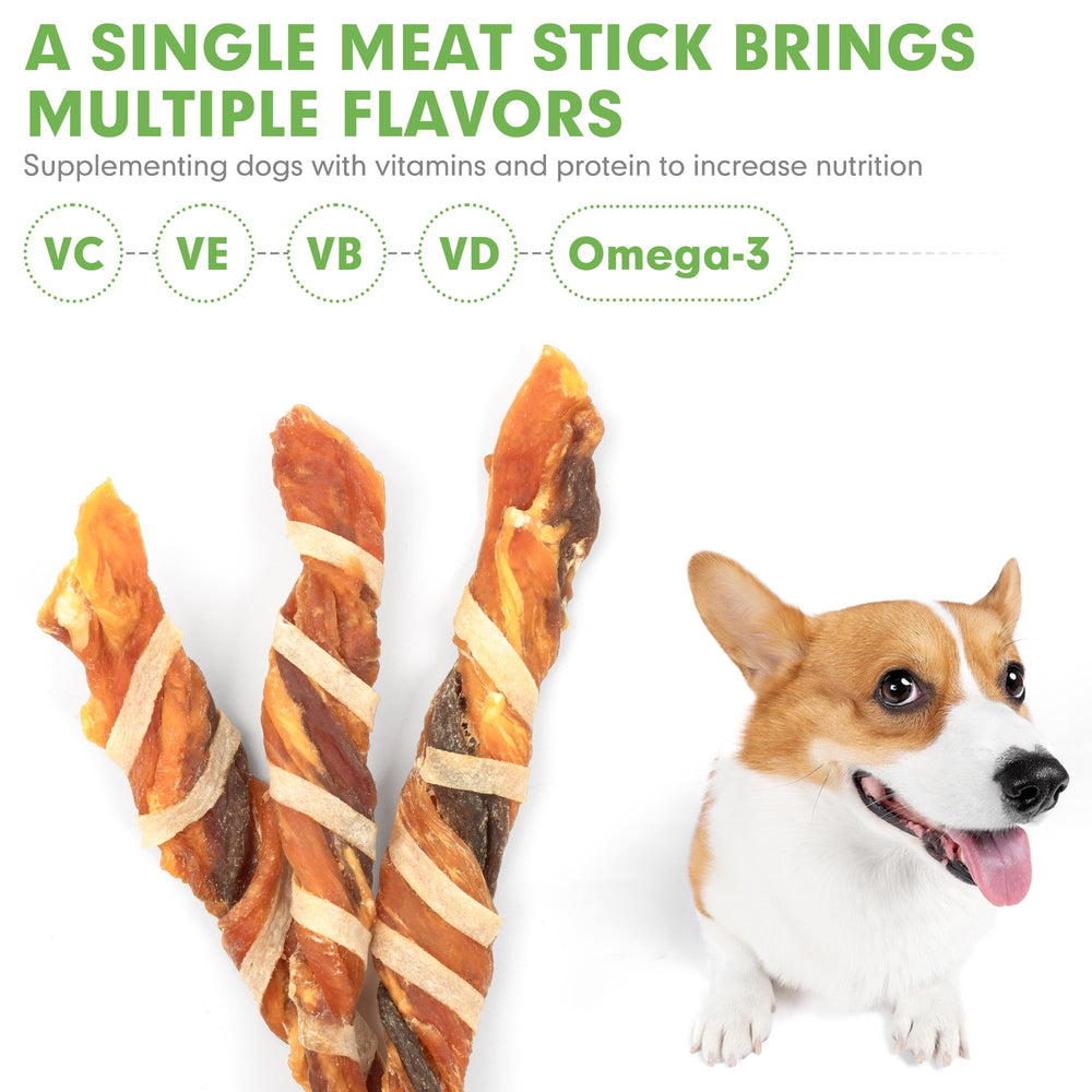 MON2SUN sabor pato, premio delicioso para perros pequeños.